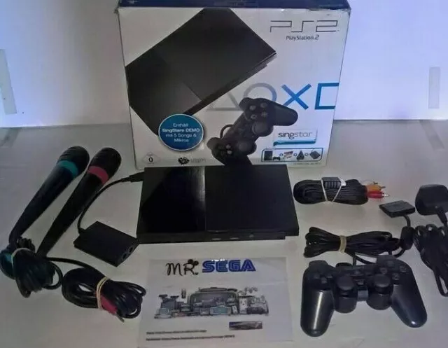Sony Playstation 2 Console / Ps2 Console / Singstar Limited Edition Rare