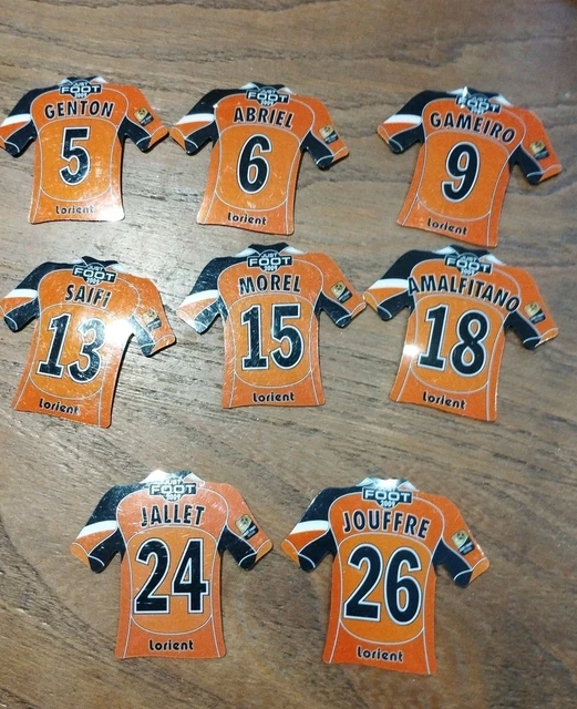 Lot De Magnets Grenoble GF38 - Collection Foot 2009 - Ligue 1 - Pour Frigo Ou Tableau