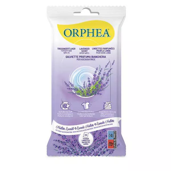 Orphea Linge Parfumé Lavande 20 Pièces 8001365182945