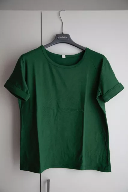 MAGLIA VERDE DONNA shein maniche corte taglia M EUR 10 00 PicClick IT