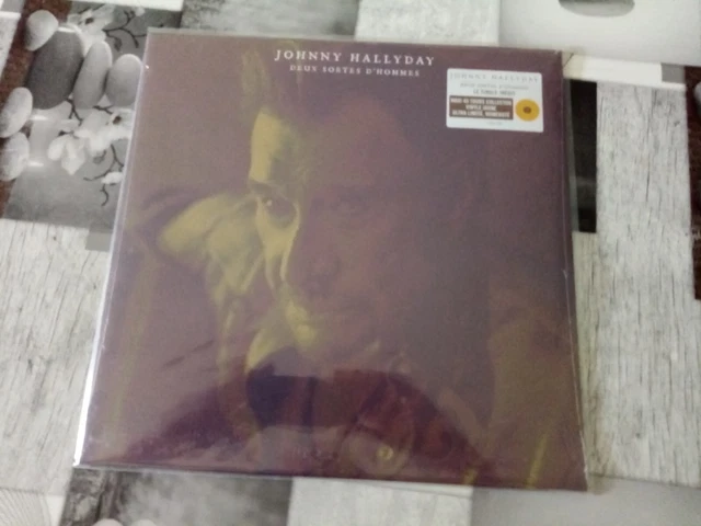 Rare Vinyle Jaune Maxi 45 Tours De Johnny Hallyday Neuf Sous Blister