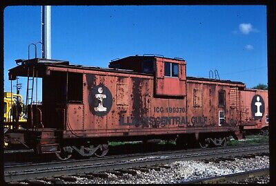 Original Rail Slide - ICG Illinois Central Gulf 199370 no location 5-27-1989