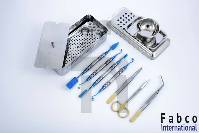 Kit PRF Box En Acier Inoxydable Pour Greffe Osseuse Et Implantologie Dentaire - Marque Smile Dentale