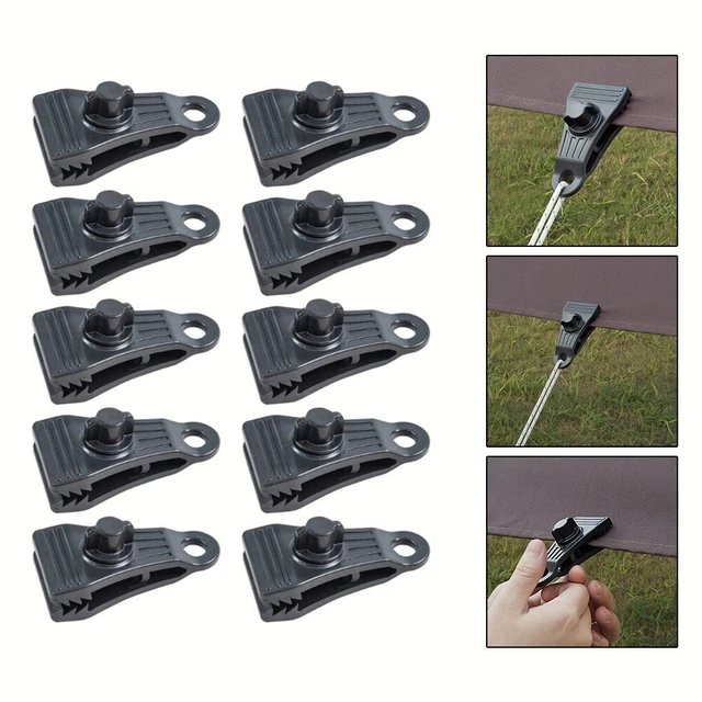 25 Pièces Raccords Plastique Pour Tente Et Tonnelle - Connecteurs De Rechange Pour Armature - Compatible Avec La Plupart Des Tentes Et Abris Extérieurs