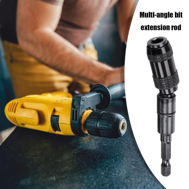 Punta Magnetica Per Trapano Con Pivot 20° | Supporto Bits A Cambio Rapido Per Viti E Spazi Stretti - Foto 11