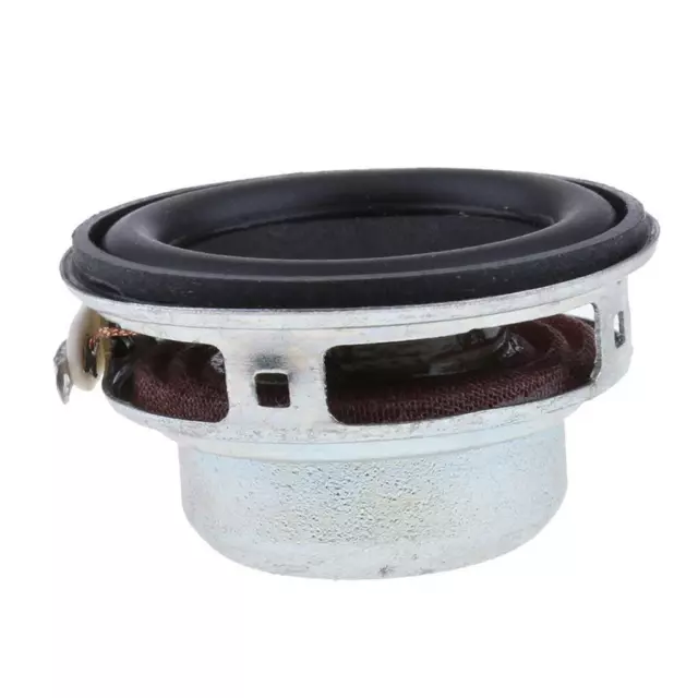 40mm 4Ohm 5W Full Range Audio Speaker Round Loudspeaker 18 Coil Rubber Edge