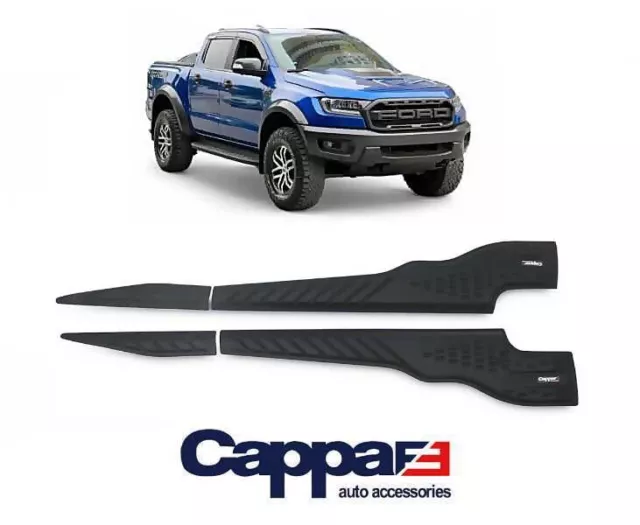 ABS Plastic Side Door Cladding for Ranger T6, T7, T8, Raptor 2015-2023"