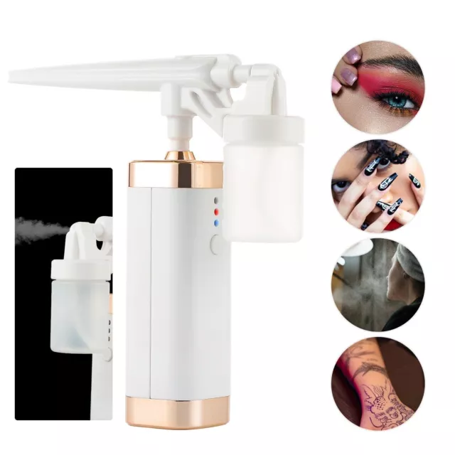 USB Rechargeable Spray Pump Airbrush Compressor Set Painting Craft Air Brush Kit