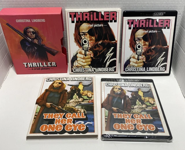 THRILLER A CRUEL Picture 4K Blu Ray Box Set 1974 Vinegar Syndrome