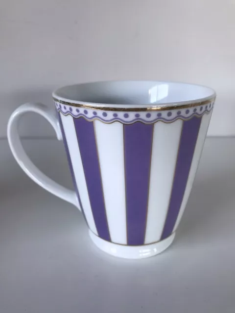 Noritake Fine Porcelain  Mug Pattern Carnivale Lavender