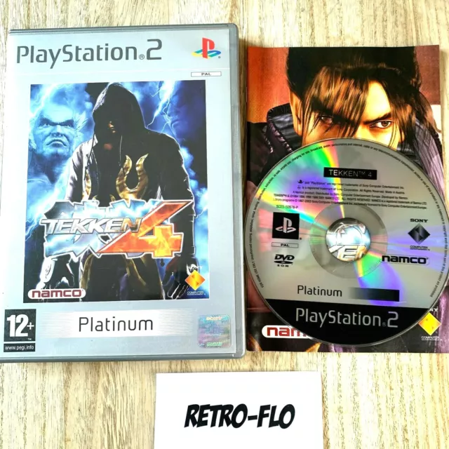 Tekken 4 Platinum - Jeu Sony Playstation 2 PS2 Complet TBE - PAL