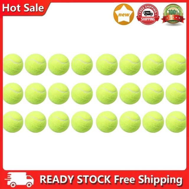 Pet Dog Playing Balls High Bounce Practice Tennis Ball (12PCS)