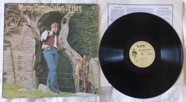 Martin Carthy - Crown Of Horn, Topic, 1976, Vg++/M-,Uk ,Lp