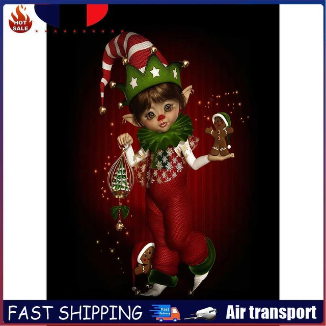 5D DIY Full Round Drill Diamond Painting Big Eyes Doll Rhinestone (NH648)