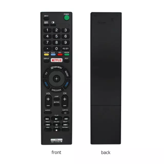 Universal New Remote Control for ALL SONY TV Bravia Smart TV Replacement