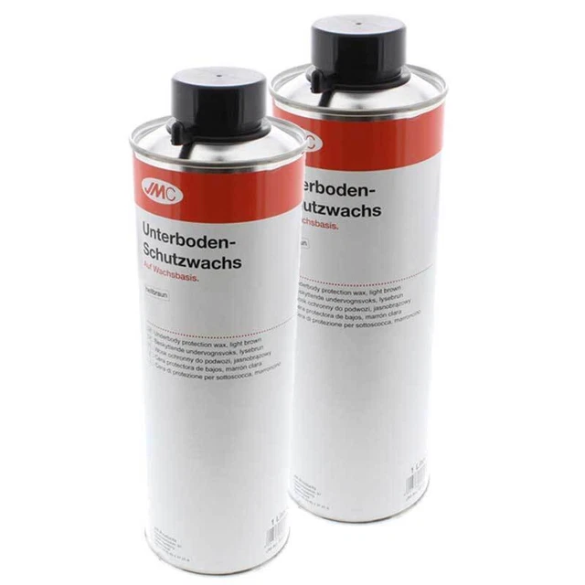 2 x Unterbodenschutz Wachs braun 1Liter JMC auf Wachsbasis 5550020