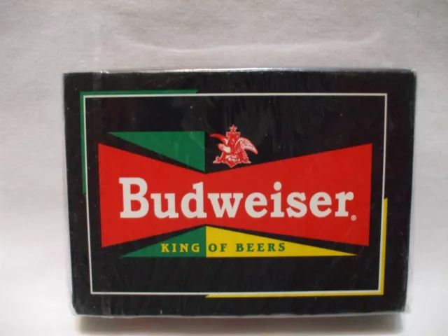 BUDWEISER King of Beer Playing Cards New Sealed Deck