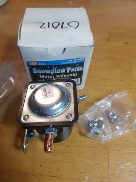 Snow Plow Motor Solenoid Replaces Meyer 15370 SAM Buyers 1306070 N