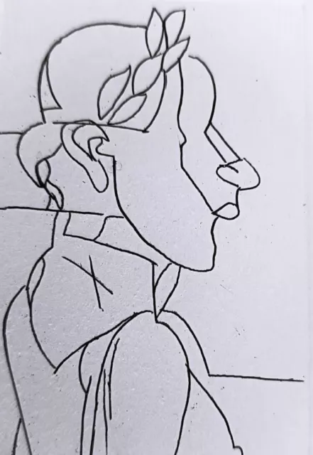 VALERIO ADAMI, incisione su carta, firmata a matita VALERIO ADAMI, incisione su carta, firmata a matita