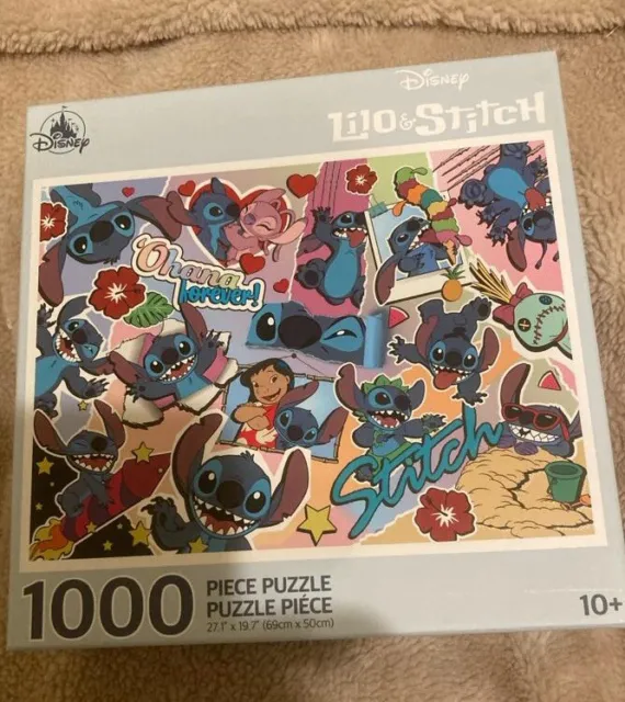 Disney Puzzle 1000 Pieces Stitch  Lilo Stitch Puzzle 1000 Pieces