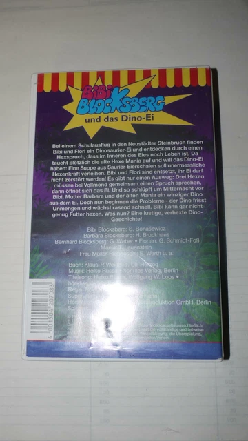 BIBI BLOCKSBERG UND das DinoEi Teil 8 VHS VIDEO Kassette EUR 1,00