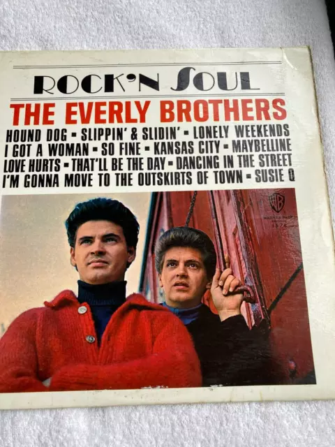 used vinyl  L/P, ROCK,N SOUL LP, BY THE EVERLY BROTHERS, MONO,  1965,play tested