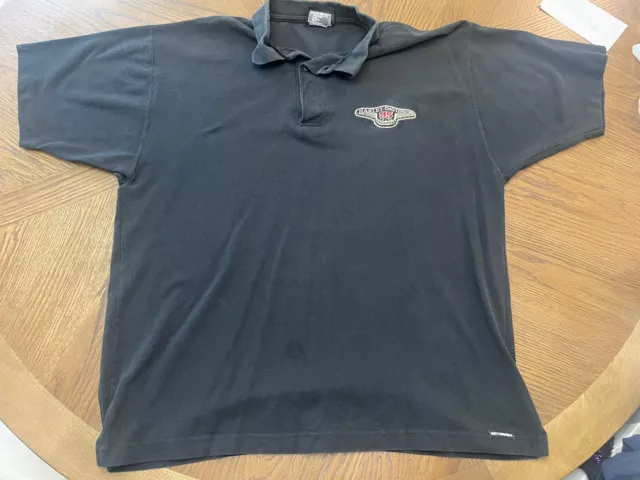 Vintage 1998 Harley Davidson 95th Anniversary Polo Shirt Mens XL Motorcycle VNT