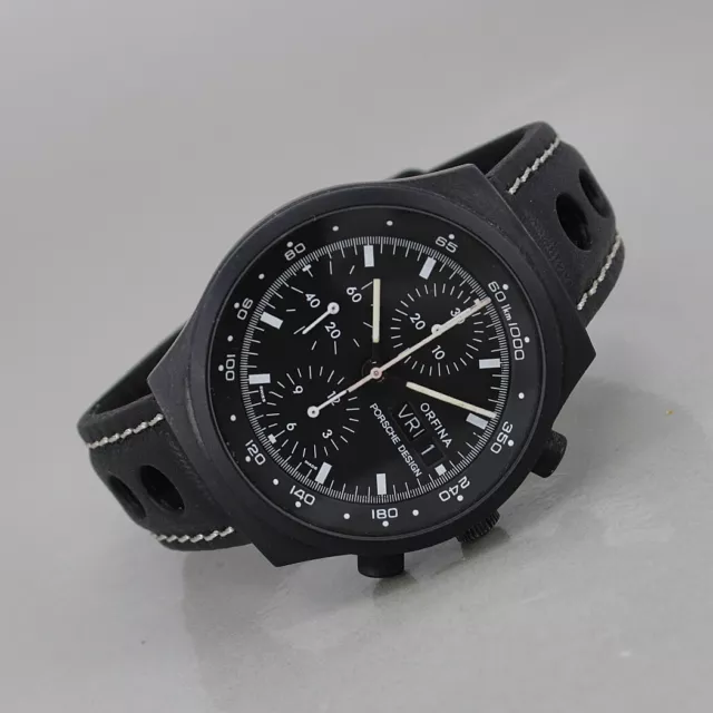 ORFINA PORSCHE DESIGN Chronograph 7750, Automatik, Ø 40 mm, Edelstahl/PVD