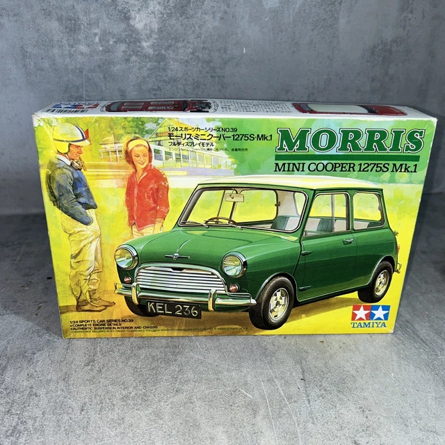 TAMIYA 1/24 MORRIS Mini Cooper 1275s Mk1 Modell Auto Kit Neu verpackt