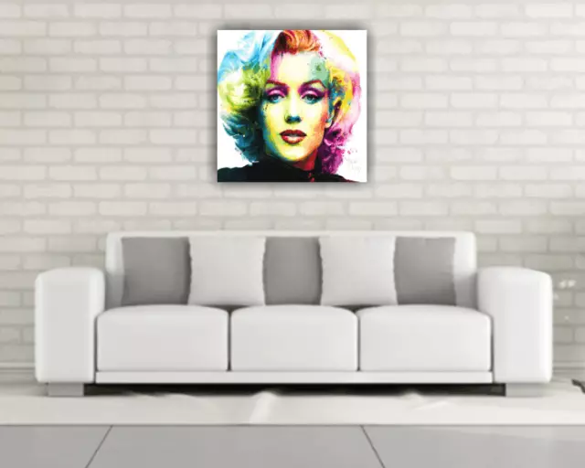 Marilyn Monroe Wall Art Printed Canvas Stretched Over A Solid Pine Frame 2