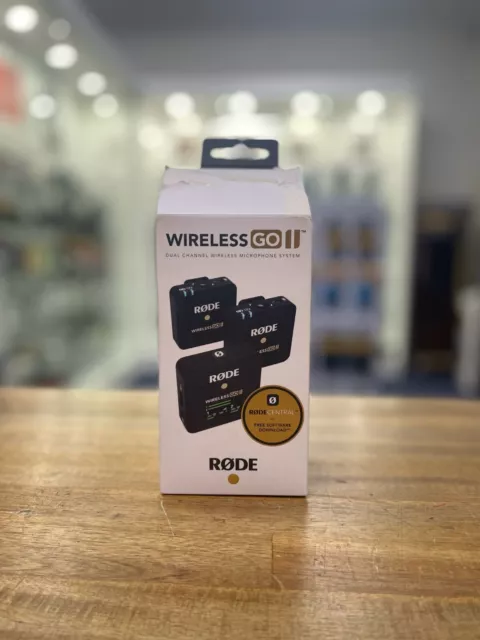 Rode Wireless GO II Dual Channel Wireless Microphone System - OPEN BOX