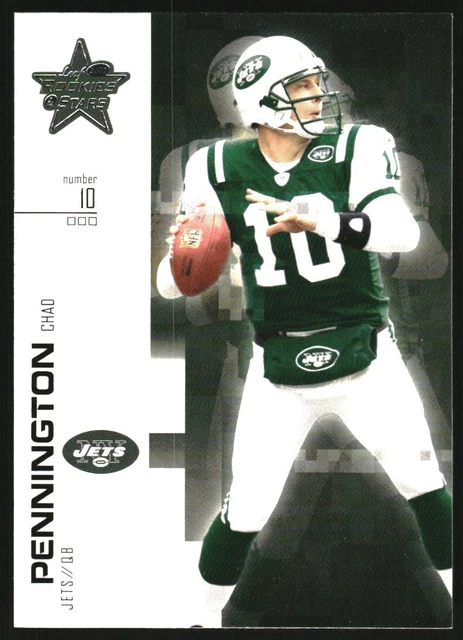 2007 Leaf Rookies and Stars Football Card #61 Chad Pennington