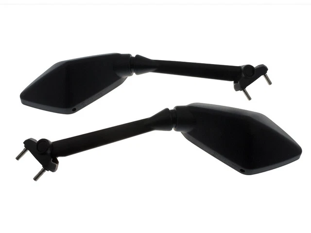 Paire De Rétroviseurs Noirs Pour Kawasaki ER-6F, ER-6N, Z650, Z1000 SX - Kingdarn