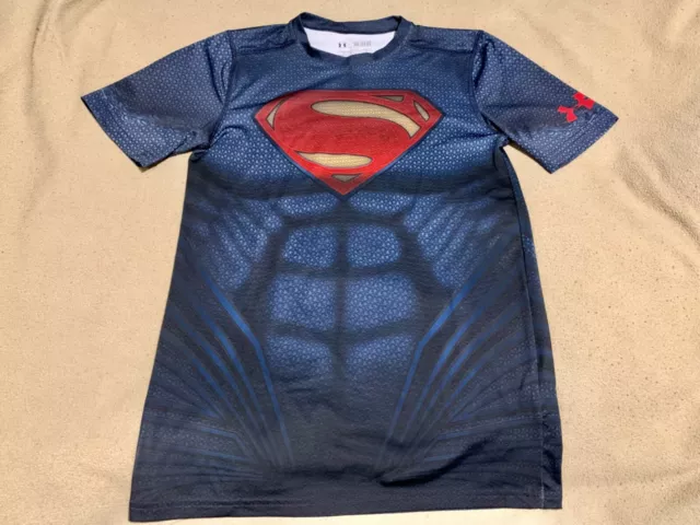 UNDER ARMOUR BATMAN V Superman Henry Cavill Alter Ego Compression Shirt ...