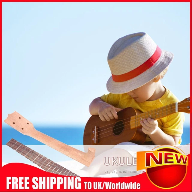 26 inch Ukulele Neck Fingerboard Set Musical Instrument Part Accessories