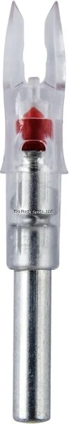 Nockturnal Waterproof/Shock Resistant X Lighted Nock Arrow w/.246 Dia Red NT-102