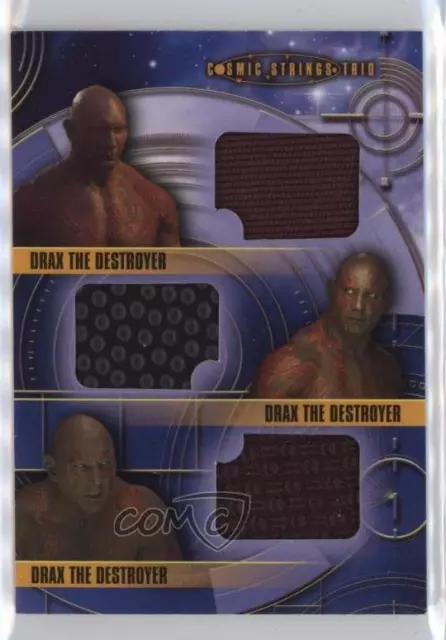 2014 Marvel Guardians of the Galaxy Cosmic Strings Trio Memorabilia Drax ob9