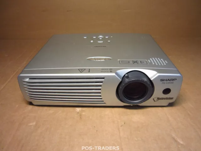 SHARP PG-C20XE Projector Beamer 3LCD XGA 1000 LUMENS -Excl Remote LAMP DEFECT