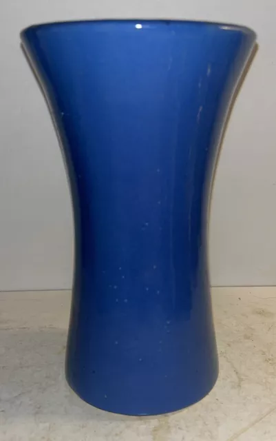 Very Nice Uhl Pottery Blue Vase Stoneware 3