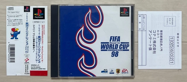 Jogo PS1 FIFA Road To World Cup 98 (Japonês - São Paulo SP