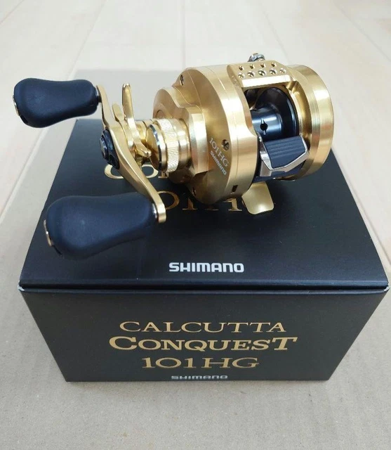 Calcutta Conquest DC101 HG 彫金 Engraving SHIMANO CALCUTTA CONQUEST DC ⚡⚡ CC DC 101HG (LEFTY) 🔖$665