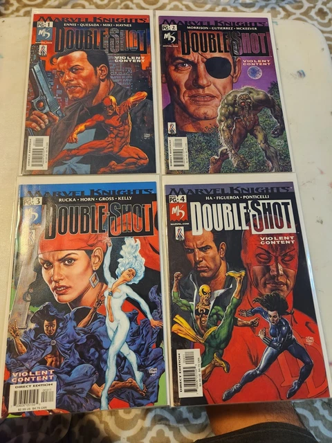 Marvel Knights Double-Shot #1-4 MARVEL COMIC BOOK HIGH GRADE V13-130