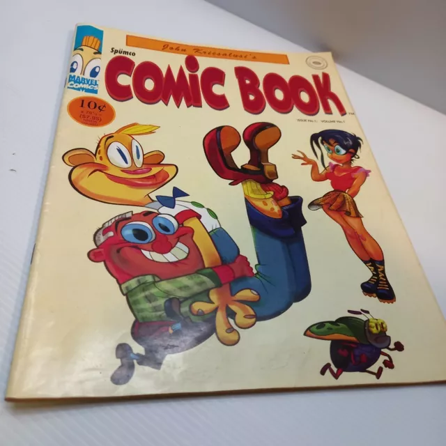 John Kricfalusi Comic Book 1996 author of Ren and Stimpy Show Craig Yoe Comic