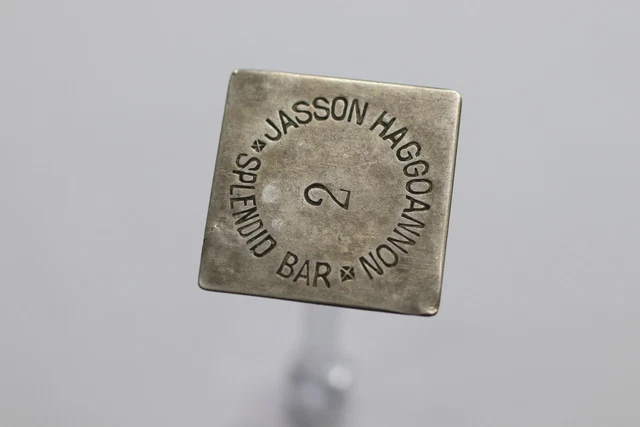EGYPT RARE TOKEN JASSON HAGGOANNON 2 PIASTRES SPLENDID BAR 32mm A99 #369
