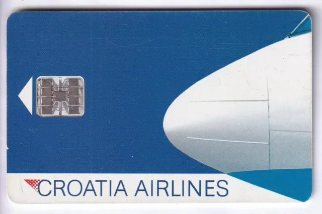 Europe  Telecarte / Phonecard .. Croatie 50U Hpt Avion Airlines 96 Chip/Puce