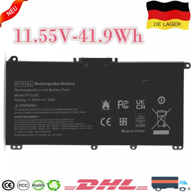 HT03XL Akku für Hp Pavilion 14-CE 14-CF 14-CK 15-CS 15-DA HSTNN-DB8R L11421-2C2