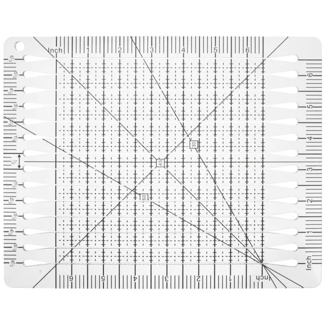 Home Patchwork Ruler Quilting Templates Cutting Surveying Tools Cloth