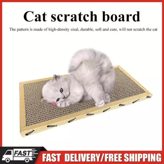 Cat Scratching Board Kitten Corrugated Pad Cat Paw Grinding Pad Pet Nest (Mouse)