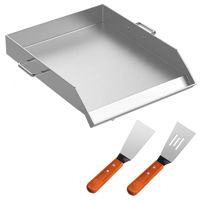 Espeto in Acciaio Inossidabile - Ideale per grigliare - Per tutti i tipi di carne e pesce - 22,5 x 16,5 cm - Resistente - 79 gr - Hostelnovo