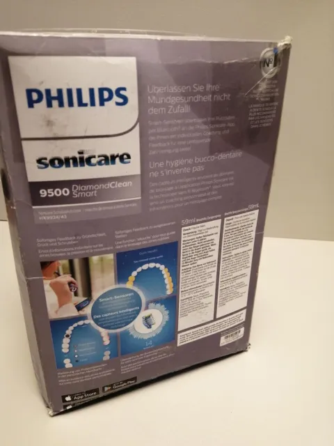 Philips Sonicare DiamondClean Elektrische Schallzahnbürste mit App (Modell HX99